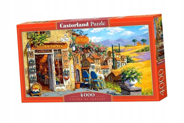Puzzle 4000 Kolory Toskanii Castorland
