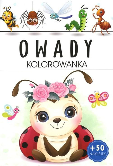Kolorowanka owady Praca zbiorowa