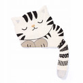 Przytulanka Kontrastowa SZELEŚCIK Babyono Kitty Blink & Shine