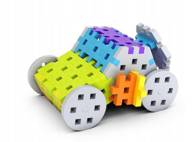 Meli Basic - klocki konstrukcyjne 600 elementów (3+)