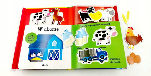 Poznajemy Świat FARMA Akademia Mądrego Dziecka 0+ HarperKids