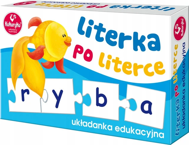 GRA PLANSZOWA LITERK PO LITERCE