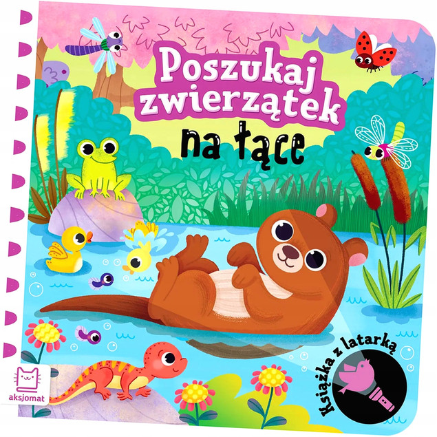 Poszukaj zwierzątek na łące - Książka z latarką Bogusław Michalec