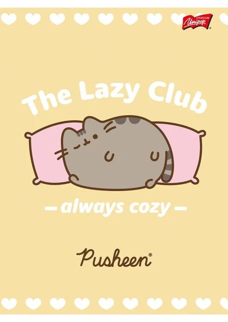Zeszyt w linię A5 Pusheen UNIPAP 32 kartki
