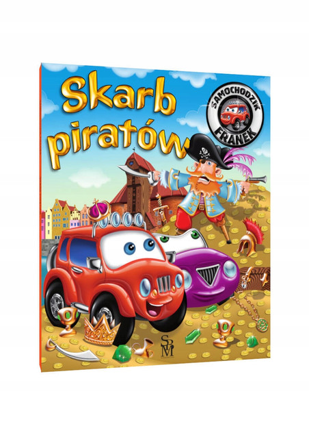 Samochodzik Franek. Skarb Piratów Elżbieta Wójcik SBM Książka z Zagadkami