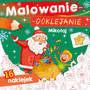 Malowanie Doklejanie MIKOŁAJ 3+ Skrzat ŚWIĘTA CHOINKA KOLOROWANKA NAKLEJKI