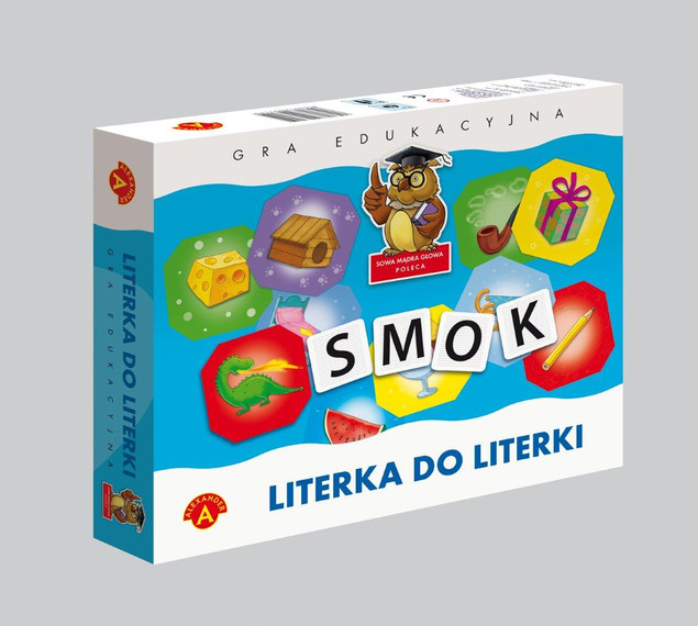 Gra planszowa Alexander SMOK LITERKA DO LITERKI
