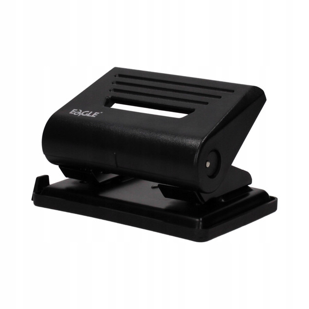 Poręczny Dziurkacz EAGLE 837 Czarny 25 Kartek