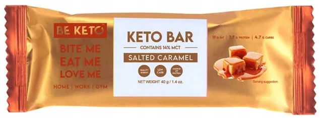 Keto Baton - Słony Karmel w Czekoladzie 40g_2