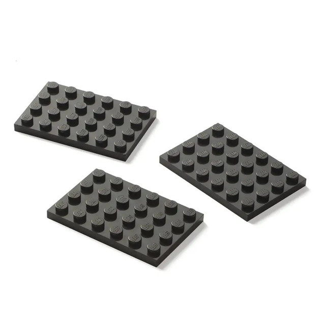 LEGO Regał-Sorter Klocków z 3 Szufladami i Płytką Konstrukcyjną Czerwony