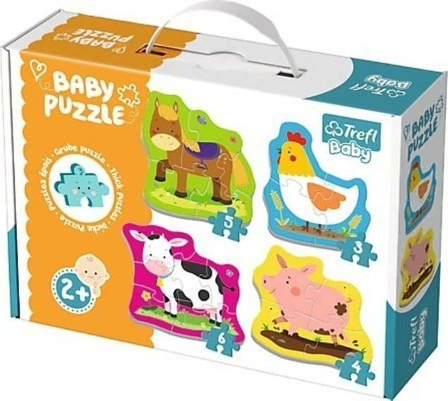 Puzzle Baby Classic Zwierzęta na wsi Trefl 36070