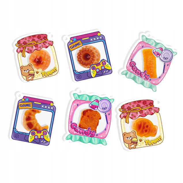 Dumel SQUISHY zestaw wypieków PIEKARNIA Masa sensoryczna dla dzieci 5+