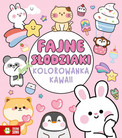 Kolorowanka Kawaii Fajne Słodziaki Violet Peto dla Dzieci