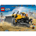 LEGO City 60466 Żółty Buldożer – Realistyczny Zestaw Budowlany