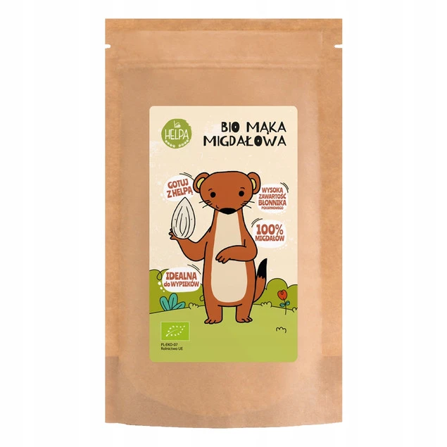 Bio Mąka Migdałowa 200 g HELPA ekologiczna_1