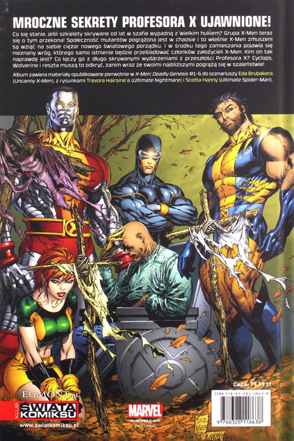 X-Men - Mordercza geneza Marvel Classic Ed Brubaker
