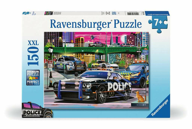RAVENSBURGER Puzzle Policyjna Akcja XXL 150 elementów