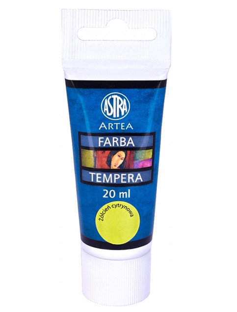 Farby tempera Astra 12 kolorów