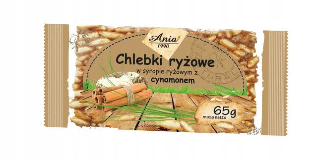 Chlebki ryżowe z cynamonem Ania