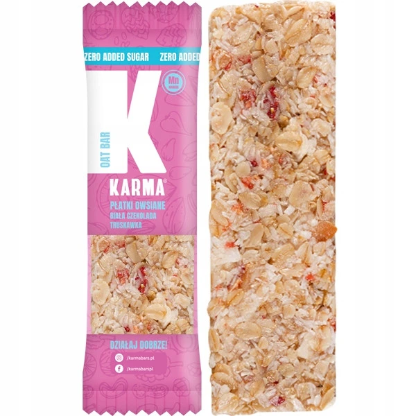 Karma Bars Baton Oat Bar Owsiany bez cukru 35g