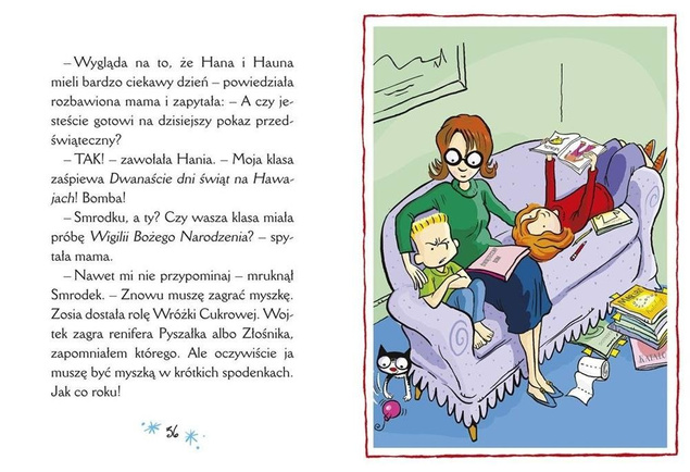Hania Humorek i Smrodek. Świetne święta. Tom 15
