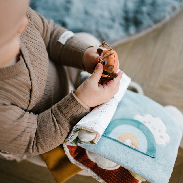 Książeczka sensoryczna 0+ NATURA Babyono