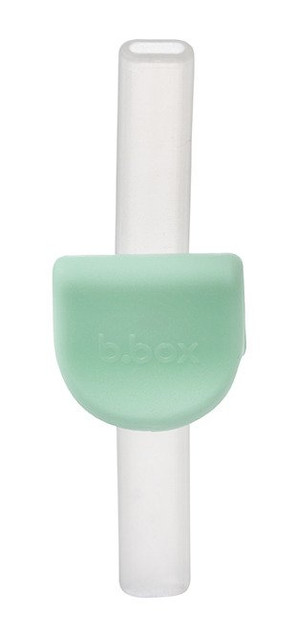 B.Box Kubek Niewysypek Miseczka ze Słomką Zielony BB00406