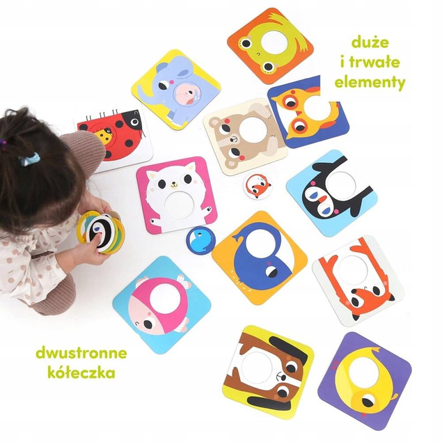 Puzzle Z Dziurką Maluchy 18M+ CzuCzu