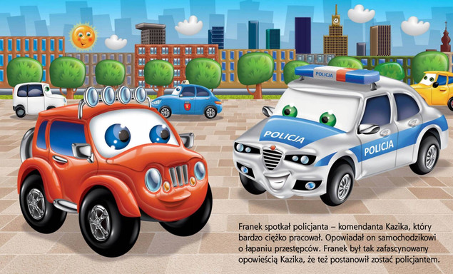 Policjant. Samochodzik Franek – Elżbieta Wójcik