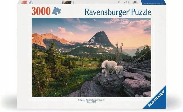 Puzzle Ravensburger 3000 elementów Górski krajobraz