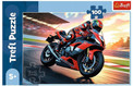 Puzzle Trefl 100 elementów Szybki motocykl
