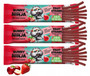 BUNNY NINJA Przekąska Owocowa JABŁKO TRUSKAWKA Fruit Straw 16g x3