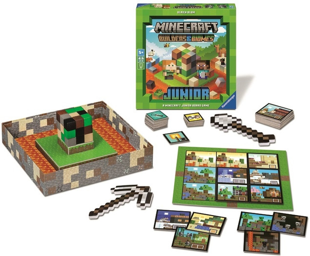 Ravensburger Minecraft: Budowniczy i Biomy Junior