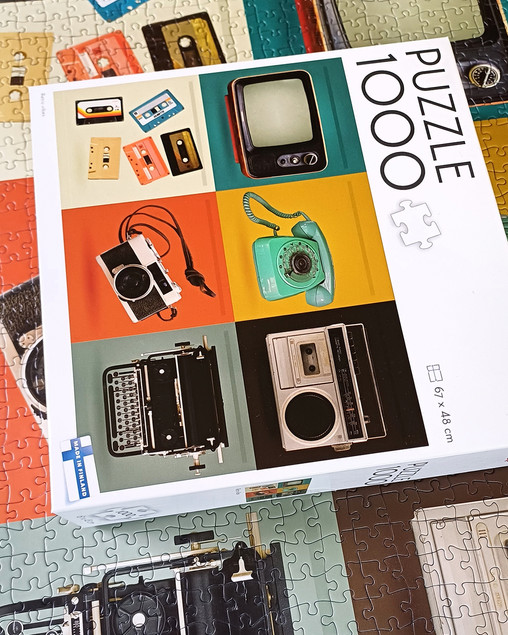 Puzzle 1000 Retro Vibes Tactic
