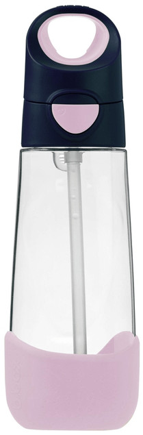 B.Box Bidon dla dzieci tritanowy ze słomką 600 ml Indigo Rose