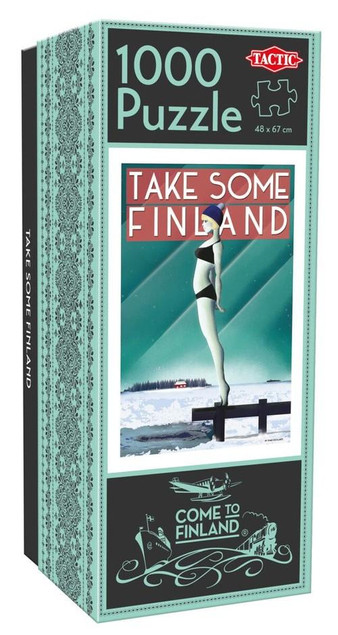 Puzzle Tactic 1000 elementów Come to Finland: Take some Finland