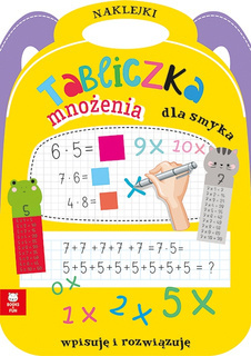 Tabliczka Mnożenia Dla Smyka Książeczka Edukacyjna BooksAndFun BF0542