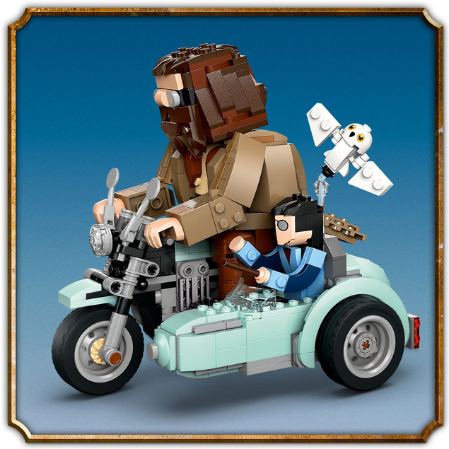 LEGO Harry Potter 76443 Motocyklowa Przejażdżka Hagrida i Harry’ego – Ucieczka