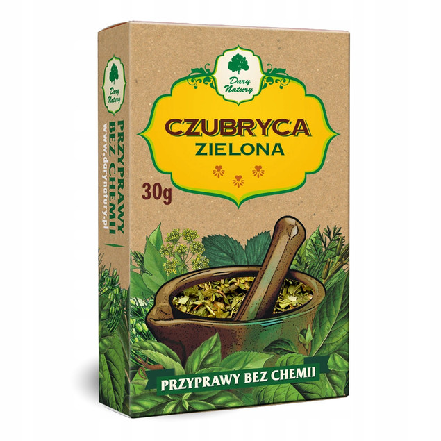 Czubryca zielona 30g DARY NATURY