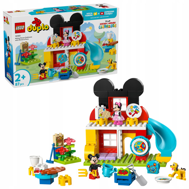 LEGO DUPLO 10465 Klub Myszki Miki z Minnie i Pluto – Zestaw dla Maluchów