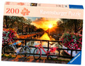 Puzzle Ravensburger 200 elementów Sunset in Amsterdam