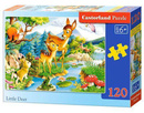 PUZZLE UKŁADANKA ZWIERZĘTA JELEŃ 6+ 120 EL. CASTOR