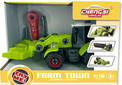 Traktor ASKATO 122076 Farm Town 1:16 Konstrukcyjny ze Śrubokrętem