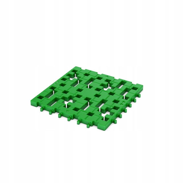 Meli Basic Baseplate Zestaw 6 Zielonych Płytek Konstrukcyjnych