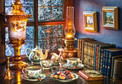 Puzzle 1000 Układanka Dom ZASTAWA PORCELANA Książki Herbata 9+ Castorland