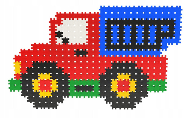 Klocki Konstrukcyjne Wafle Meli Minis 400 el. (50301)
