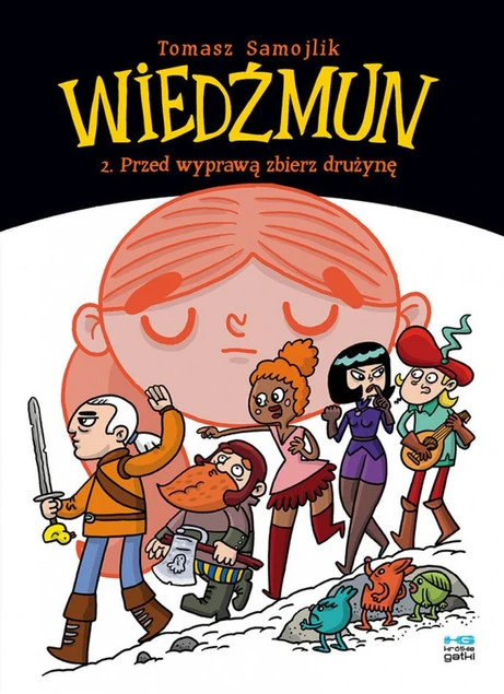Okładka komiksu Wiedźmun T.2. Przed wyprawą zbierz drużynę