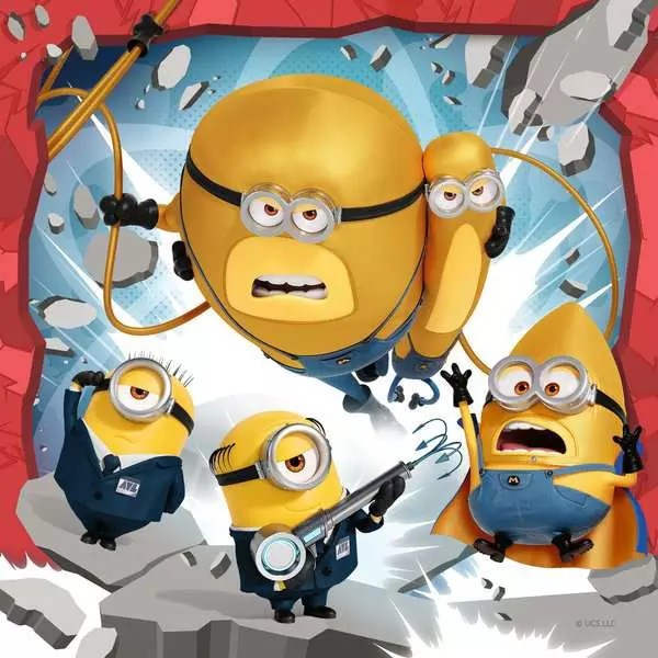 Ravensburger - Puzzle Minionki 3 x 49 el. 12001061