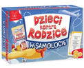 Gra Planszowa Dzieci kontra Rodzice W Samolocie KANGUR
