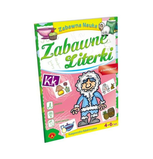 ALEXANDER, ZABAWKA EDUKACYJNA, ZABAWNA NAUKA - ZABAWNE LITERKI